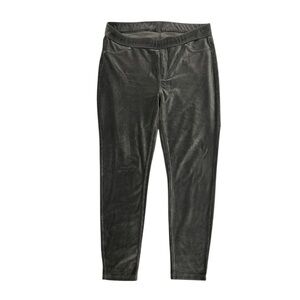 Simply Vera Wang Grey Pull On Corduroy Leggings Size Large